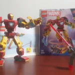 LEGO Marvel Iron Man Mech vs. Ultron 76307 set with Iron Man mech and Ultron minifigure (2025 release
