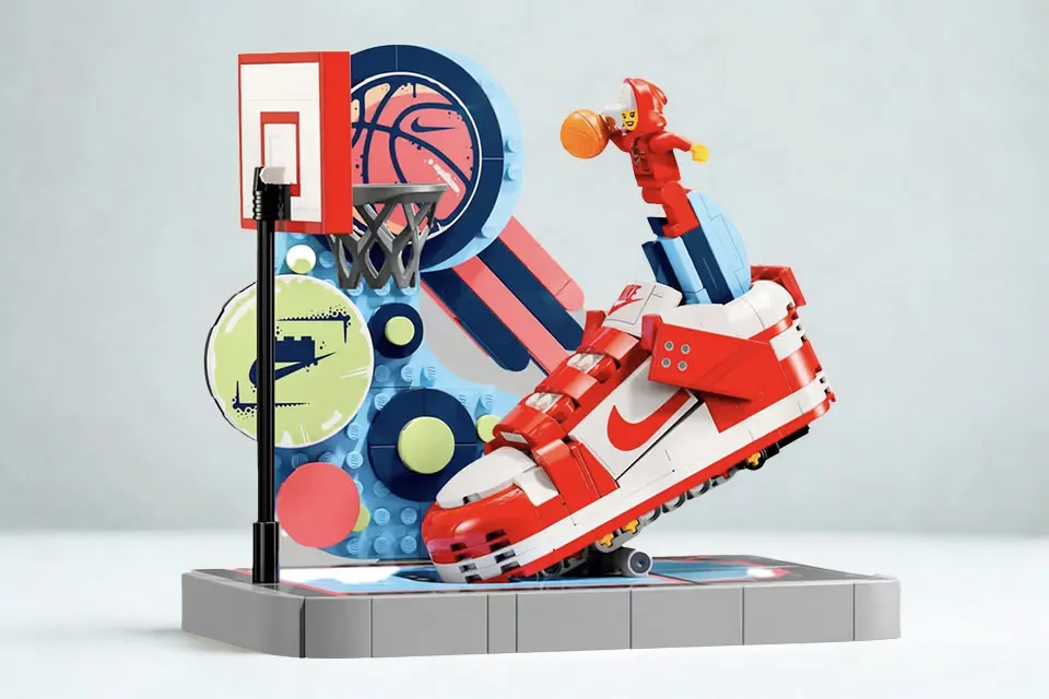 Nike Dunk Trickshot x LEGO® Set (43021)