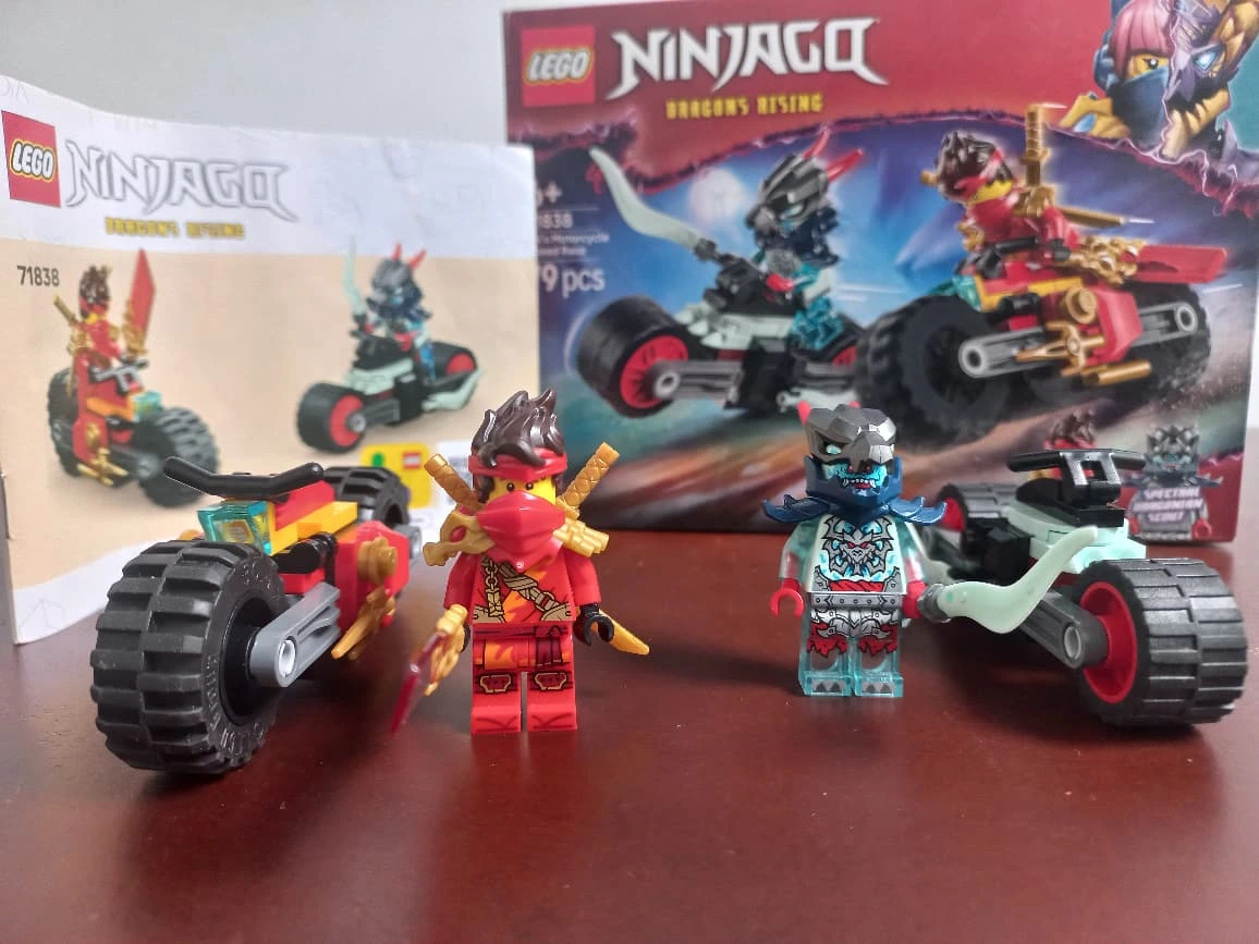 Kai’s Motorcycle Speed Race (71838) | LEGO® NINJAGO® Builds & Creations Kai’s Motorcycle Speed Race (71838)