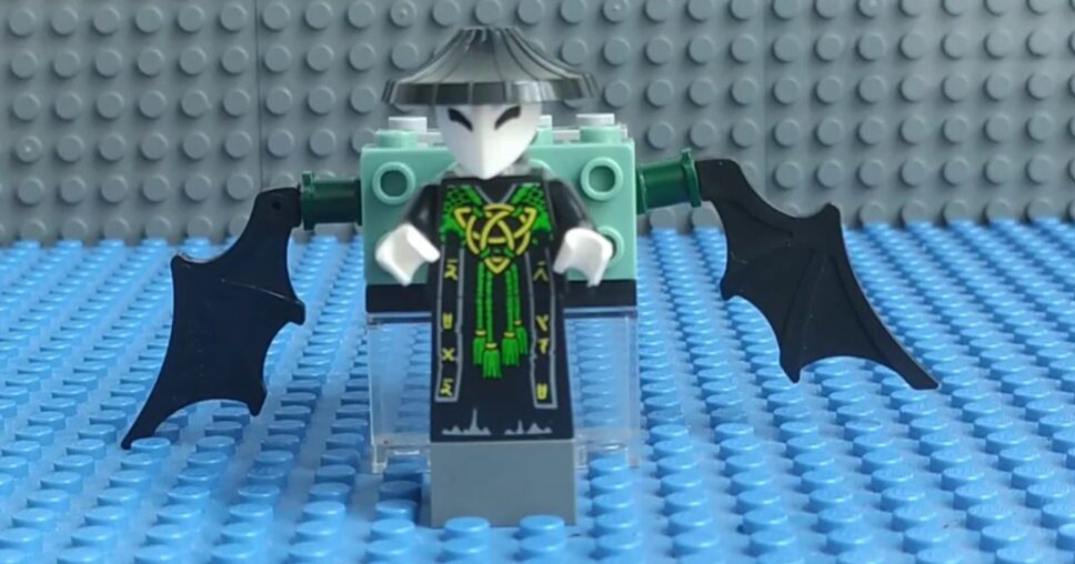 Mechanical Flying Machine for The Skull Sorcerer (MOC)