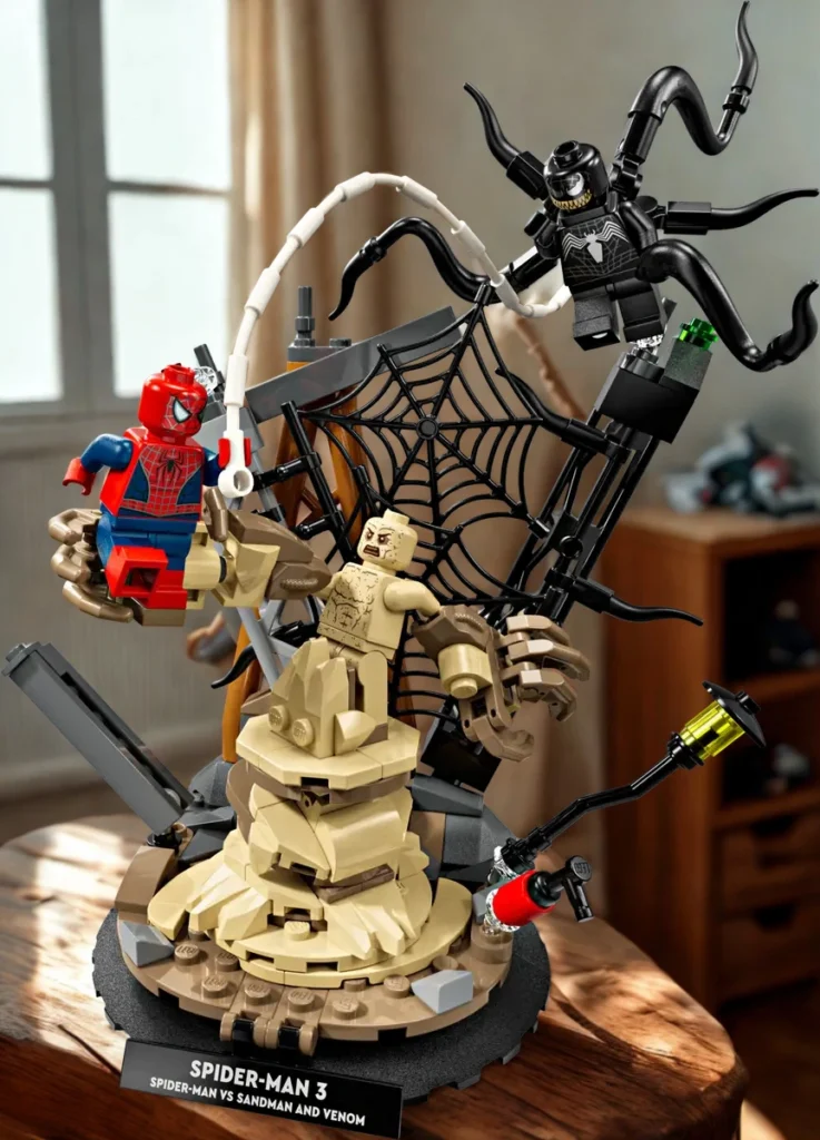 LEGO Marvel 76334 Epic Battle: Spider Man vs. Sandman