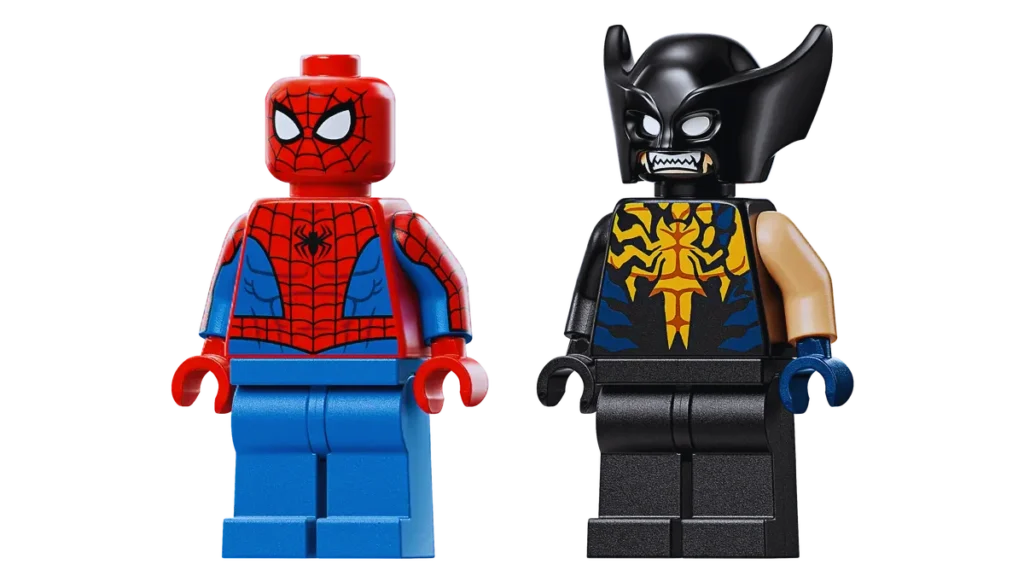 76336_Minifigures_Spider Man _. Venomized Wolverine