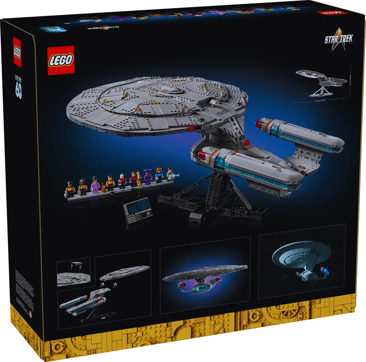 LEGO Icons “Star Trek: U.S.S. Enterprise NCC-1701-D” (#10356) Launches Black Friday 2025 Box_Star Trek U.S.S. Enterprise NCC-1701-D (#10356)