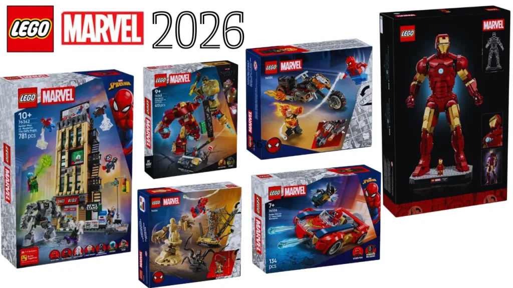 LEGO Marvel January 2026 sets