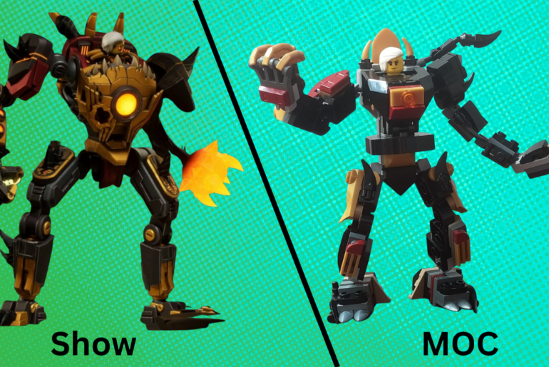 Beatrix monster in mech form